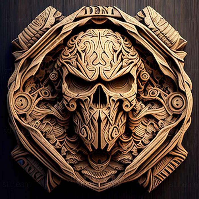 3D model Doom Destiny Advanced game (STL)